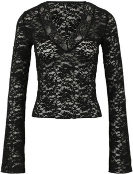 Only Bluse 'ONLNIKKA' schwarz 28098337