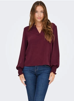 Only Bluse 'ONLMette' weinrot 28016496