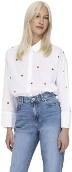 Only Lina Grace (15283743) bright white/aop heart