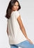 Laura Scott Shirtbluse satin jersey creme