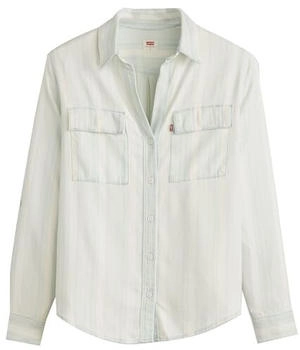 Levi's Doreen Utility Hemd Colette Stripe ecru denim