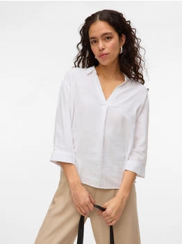 Vero Moda Shirtbluse VMLINN TOP WVN GA NOOS wei&szlig;