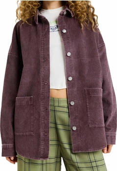 Roxy Kick Back Washed Cord Hemd huckleberry
