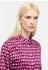 Eterna Bluse Satingewebe langarm aubergine