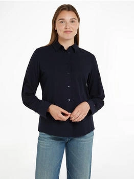 Tommy Hilfiger ess poplin regular shirt desert sky