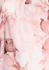 Laura Scott Druckbluse Blumen-Print grün flieder