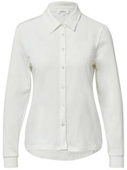 s.Oliver Elastische Jerseybluse creme 2170933.0210.