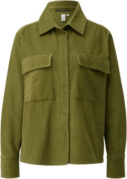 s.Oliver Cord-Overshirt mit Brusttaschen grün 2170002.7504.