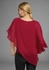 Laura Scott Chiffonbluse für festliche Anlässe rot