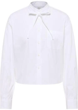 Eterna Signature Shirt Bluse Popeline Langarm weiß