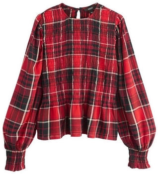Next Fashion Bluse rot schwarz weiß