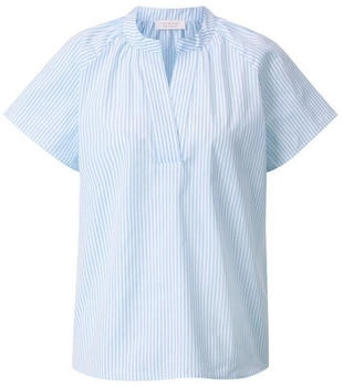Rich & Royal Cotton stripe Bluse skyway blau
