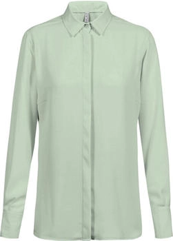 Greiff Chiffon-Bluse Langarm Kent Regular mint
