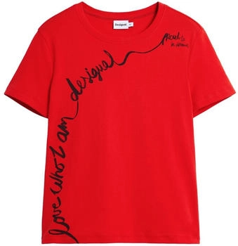 Desigual ts charly red blood