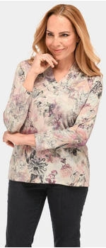 GOLDNER Traumhaftes Flanellshirt lila gemustert