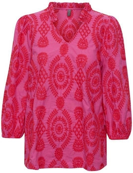 Culture Kurzarmbluse CUtia fuchsia pink