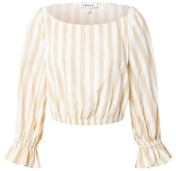 EDITED Bluse 'Peppa' beige weiß