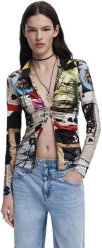 Desigual 25SWTK78 T-Shirt schwarz