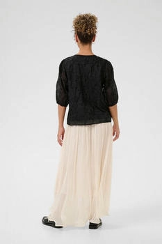 Cream Bluse orange