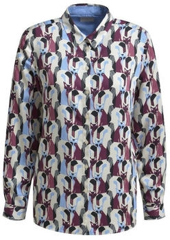 Milano Italy Bluse 1/1 Arm Vino Print vino print