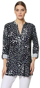 Madeleine Langes Hemd mit feinem schwarz/multicolor