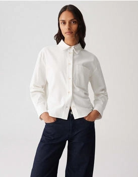 Opus Overshirt aus Cord Frenki weiß