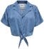Only ONLPAULA LIFE S/S TIE SHIRT WVN NOOS (15281497)