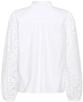 Cream Liselin Langarmbluse (10613845) snow white