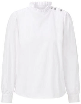 Rich & Royal Rüschenbluse weiß