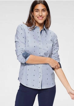 KangaROOS Hemdbluse mit kontrastfarbenen Details (19250513) weiß