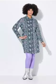 Angel of Style Longbluse Hemdbluse Schlangenmuster Langarm (71110639)