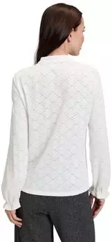 Cartoon Bluse (Polyamid) weiß