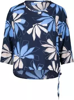 Betty Barclay Blusenshirt dunkelblau/blau