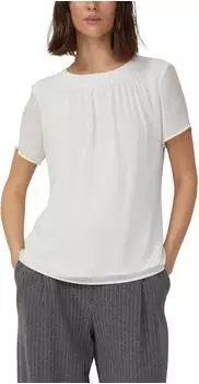 s.Oliver Luftige Bluse mit Viskose-Futter creme 2177690.0200.