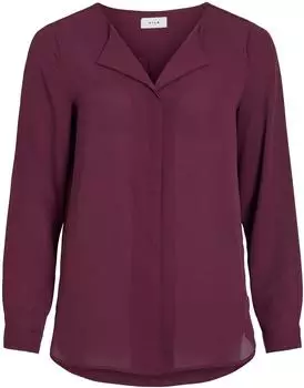Vila Vilucy L/s Shirt - Noos (14044253) cyclam/fig
