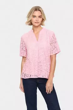 Saint Tropez Zanna Bluse mit lockerer Passform (30513832) rosa