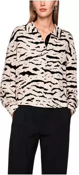 Marc Cain Bluse mit All-over-Muster (AS 51.01 W56) magnolia