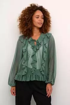 Kaffe Langarm-Bluse Casual fit (5715375889772) garden topiary
