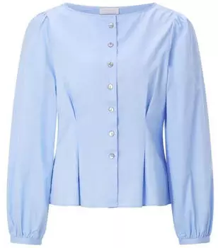 Rich & Royal Tailored B Langarmbluse (825129) blau