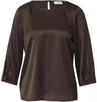 Comma Satinbluse mit 3/4-Ärmeln (2173247) braun