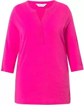 Mia Moda Blusenshirt Straight Fit (836156) neon berry/pink