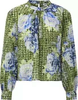 Rich & Royal Bedruckte Bluse urban lime