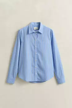 GANT Boston Langarmbluse (49311729) palace blau