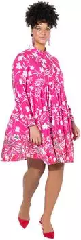 Mia Moda Bluse hibiskuspink