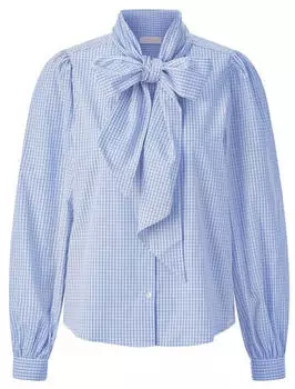 Rich & Royal Oversized Langarmbluse gestreift skyway blau/hellblau/weiß
