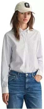 GANT Reg Leinenhembluse (4300412) aquarius blue