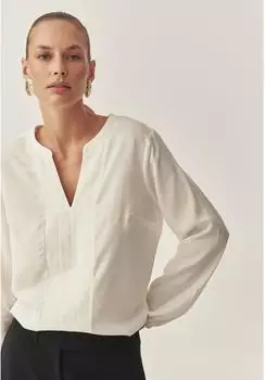 Tatuum V-Ausschnitt Schlupfbluse (TTU9dsn001000006) offwhite