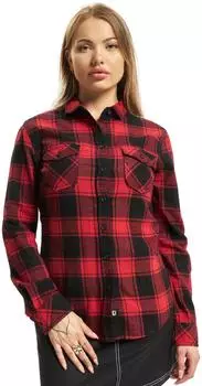 Brandit Flanell Hemd rot/schwarz