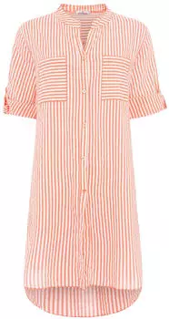 Zwillingsherz Kida Longbluse mit 3/4-Arm (37244342) koralle