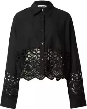 EDITED Sophia Bluse Regular Fit schwarz